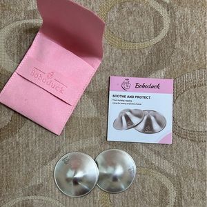 Boboduck silver nipple protectors